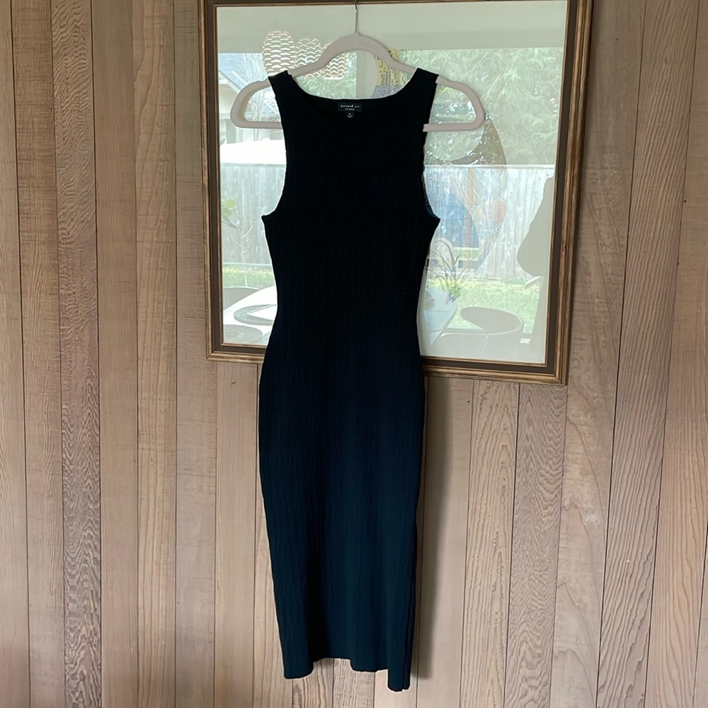 Current Air Midi Ribbed Dress